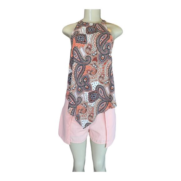 Bishop + Young Women's Sleeveless Halter Neck Open Back Top Size Small NWOT - Picture 1 of 4